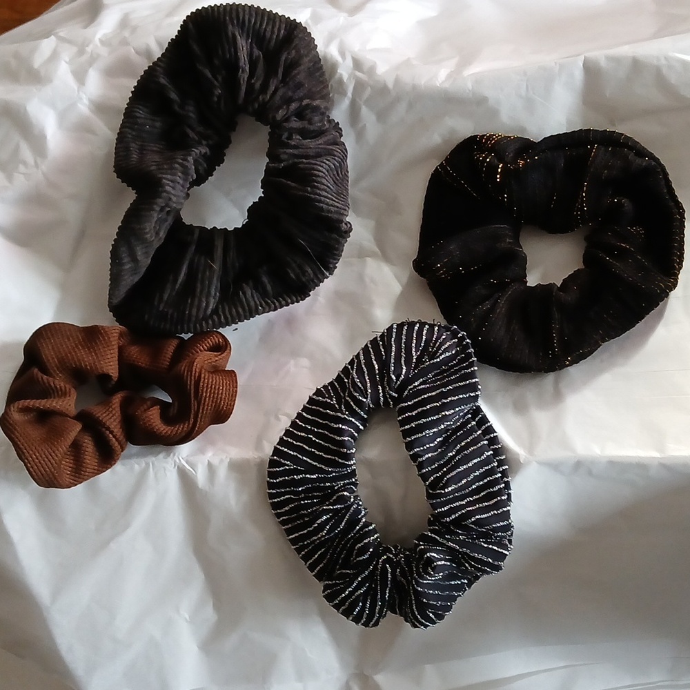 Hair scrunchies